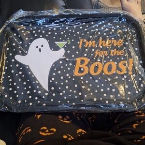 Halloween Ghost Serving Tray - "I'm here for the Boos!"